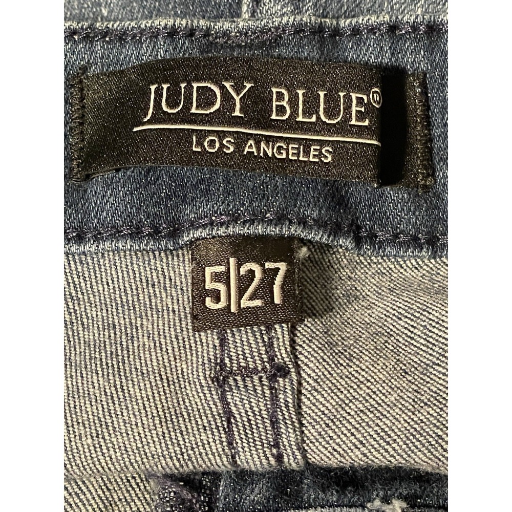 Judy Blue Mineral Wash Relaxed Fit Jeans‎ Size 5/27 Speckle JB88226 Stretch - Picture 4 of 7